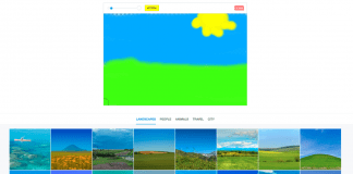 Splash: Site permite pesquisar fotos desenhando – e é realmente divertido site-splash