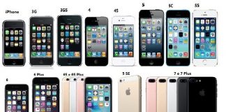 A evolução dos iPhones 5, 5C, 5S, 6, 6S, 7 e 7 Plus