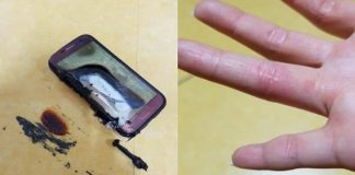 Jovem acaba ferida após explosão do seu Galaxy S7