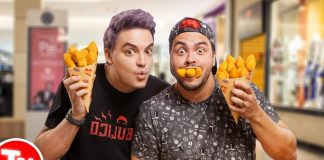 Felipe Neto patrocina Botafogo no jogo contra o Palmeiras