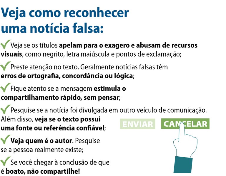 Campanha contra fake news será lançada no Senado Teoria Digital