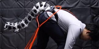 ‘Cauda’ robótica para humanos promete melhorar o equilíbrio