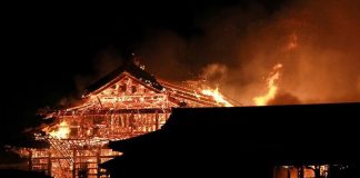 Incêndio atinge Castelo de Shuri do Japão, patrimônio da humanidade