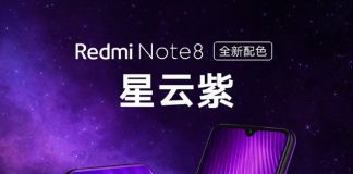 Redmi Note 8 ganha uma variante da cor roxo na Índia