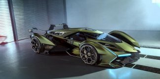 Lamborghini exibe carro-conceito futurista com peso-potência 1 para 1