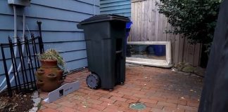 Esta lata de lixo robô vai sozinha até a calçada nos dias de coleta