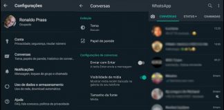 Novo Modo escuro do WhatsApp para Android e IOS