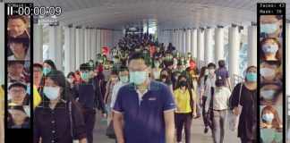 Com câmeras e drones, tecnologia monitora uso de máscara e aglomeração em espaços públicos