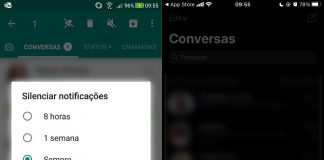 WhatsApp libera atualização que permite silenciar conversas para sempre