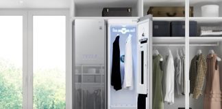 Armário inteligente lava, passa e ainda aquece seu pijama em dias frios