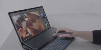 Zenbook de duas telas da Asus ganha versão com Alexa e novo chip Intel
