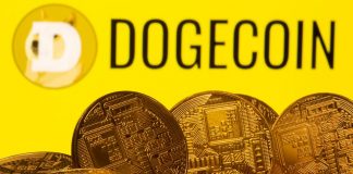 Dogecoin criptomoeda baseada em meme sobe 40% para o máximo de todos os tempos