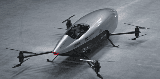 Carro voador elétrico que lembra Star Wars completa testes com sucesso