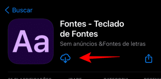 Como alterar a fonte de escrita do iPhone