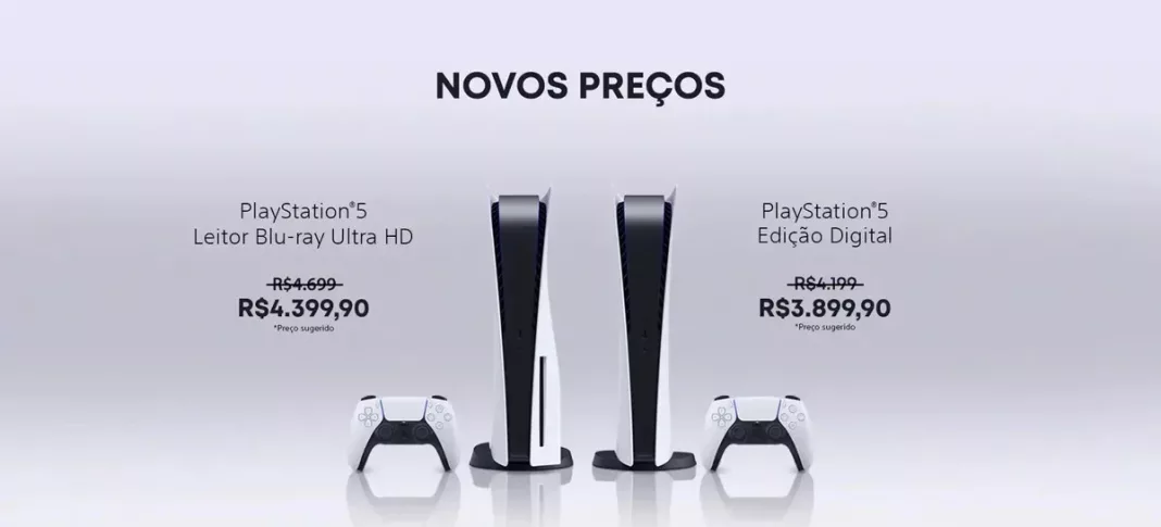 Amazon reembolsará diferença de quem comprou PS5 no preço antigo e não recebeu
