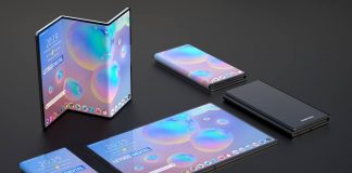 Samsung apresenta seu primeiro celular com duas dobras na tela