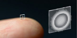 Câmera digital é miniaturizada ao tamanho de um grão de sal