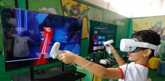 Crianças em vulnerabilidade têm acesso gratuito a jogos eletrônicos no Cyber Arena do Recanto das Emas