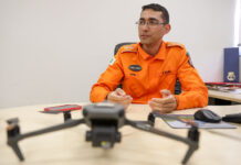 Drones ampliam eficiência do Corpo de Bombeiros do DF em salvamentos e no combate a incêndios florestais