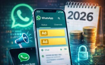 WhatsApp terá anúncios em 2026 e opção de assinatura sem publicidade