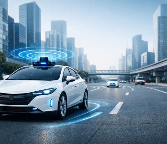 Waymo Defende Segurança de Veículos Autônomos no Congresso dos EUA Carro autônomo em estrada digital