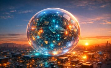 Wistron Garante: IA não é Bolha e Há um Novo Ciclo de Crescimento Bolha de IA prestes a explodir e componentes digitais