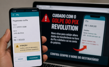 Pix revolution – Novo golpe digital que está preocupando especialistas em segurança no Brasil