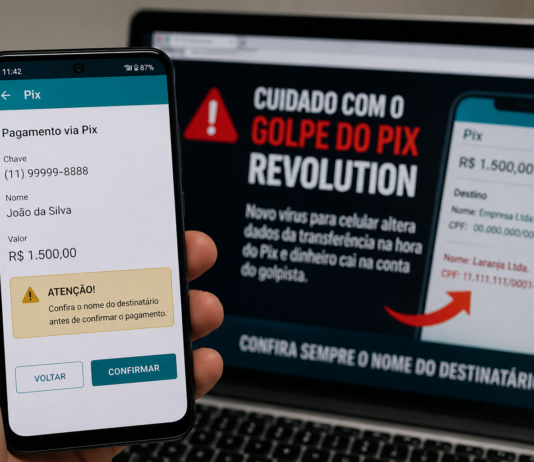 Pix revolution – Novo golpe digital que está preocupando especialistas em segurança no Brasil