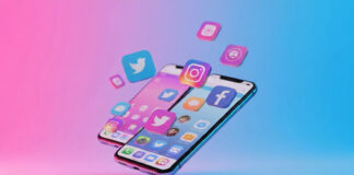 França avança para proibir redes sociais a menores de 15 anos Aplicativos de redes sociais em smartphone representando a proibição para menores de 15 anos na França