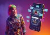 Social Search: por que a nova geração busca no TikTok em vez do Google Smartphone com interface de busca em rede social representando o fenômeno do Social Search no TikTok e Instagram