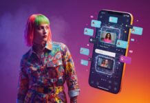 Social Search: por que a nova geração busca no TikTok em vez do Google Smartphone com interface de busca em rede social representando o fenômeno do Social Search no TikTok e Instagram