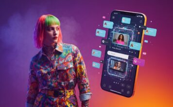 Social Search: por que a nova geração busca no TikTok em vez do Google Smartphone com interface de busca em rede social representando o fenômeno do Social Search no TikTok e Instagram