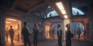 TSE usa inteligência artificial para combater deepfakes nas eleições de 2026 Urna eleitoral digital cercada de dados de inteligência artificial representando o uso de IA pelo TSE nas eleições de 2026