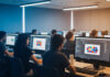 Acelera Tech abre inscrições para cursos gratuitos de tecnologia em Samambaia Sala de aula de tecnologia do Projeto Acelera Tech em Samambaia