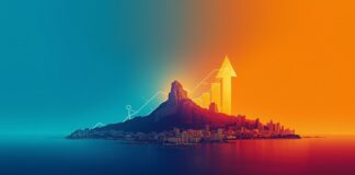 Internet supera TV aberta em investimento publicitário no Brasil, aponta Cenp-Meios Gráfico conceitual mostrando a internet ultrapassando a TV aberta em investimento publicitário no Brasil