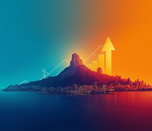 Internet supera TV aberta em investimento publicitário no Brasil, aponta Cenp-Meios Gráfico conceitual mostrando a internet ultrapassando a TV aberta em investimento publicitário no Brasil
